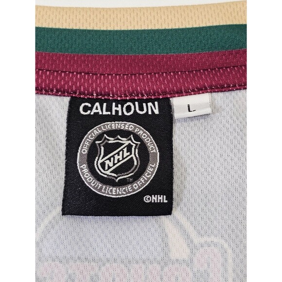 NHL ARIZONA COYOTES Men's L Retro Alternate Hockey Tank Jersey Shirt Top EUC - Picture 2 of 5